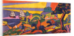 Design for Deer Hunting Mural in the Cabaret Theatre Club by Spencer Frederick Gore