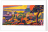 Design for Deer Hunting Mural in the Cabaret Theatre Club by Spencer Frederick Gore