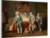 Edward Shuter, John Beard, and John Dunstall in Isaac Bickerton's 'Love in a Village' by Johan Joseph Zoffany