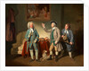 Edward Shuter, John Beard, and John Dunstall in Isaac Bickerton's 'Love in a Village' by Johan Joseph Zoffany