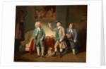 Edward Shuter, John Beard, and John Dunstall in Isaac Bickerton's 'Love in a Village' by Johan Joseph Zoffany