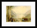 Figures on a Balcony, probably at Westpoint by Thomas Creswick