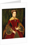 Portrait of a woman, aged sixteen, previously identified as Mary Fitzalan, Duchess of Norfolk, 1565 by Hans Eworth