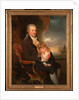 Edward George Lind and His Son, Montague by Sir William Beechey