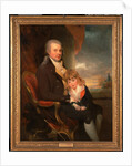 Edward George Lind and His Son, Montague by Sir William Beechey