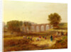 Corby Viaduct, the Newcastle and Carlisle Railway by John Wilson Carmichael