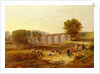 Corby Viaduct, the Newcastle and Carlisle Railway by John Wilson Carmichael