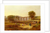 Corby Viaduct, the Newcastle and Carlisle Railway by John Wilson Carmichael