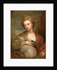 Portrait of a Woman as St. Agnes, Traditionally Identified as Catherine Voss Miss Voss as St. Agnes by Sir Godfrey Kneller