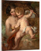 Cupid Armed Venus and Cupid by William Hilton