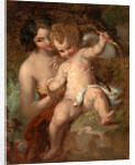 Cupid Armed Venus and Cupid by William Hilton