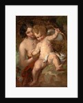 Cupid Armed Venus and Cupid by William Hilton