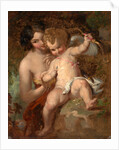 Cupid Armed Venus and Cupid by William Hilton