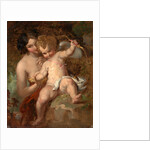 Cupid Armed Venus and Cupid by William Hilton