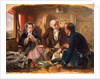 First Class - The Meeting. 'And at first meeting loved.' Railway journey, travel by train, by Abraham Solomon