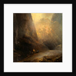 Mountain Landscape with Banditti by Elias Martin