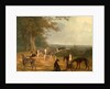 Nine Greyhounds in a Landscape by Jacques-Laurent Agasse