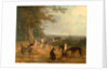 Nine Greyhounds in a Landscape by Jacques-Laurent Agasse