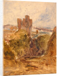 Tantallon Castle (?), a study by Anonymous