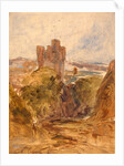 Tantallon Castle (?), a study by Anonymous