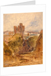 Tantallon Castle (?), a study by Anonymous