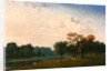 Kensington Gardens London A view of the serpentine by John Martin