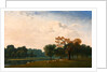 Kensington Gardens London A view of the serpentine by John Martin