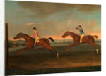 The Match between Aaron and Driver at Maidenhead, Aug. 1754: Aaron winning the Second Heat, c. 1754 by Richard Roper