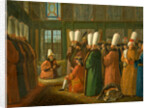 The Grand Vizier giving Audience to the English Ambassador by Francis Smith