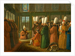 The Grand Vizier giving Audience to the English Ambassador by Francis Smith