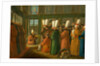 The Grand Vizier giving Audience to the English Ambassador by Francis Smith