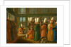 The Grand Vizier giving Audience to the English Ambassador by Francis Smith