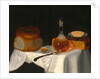 Still Life of Bread, Butter and Cheese by George Smith