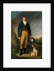 Portrait of a Man An Unknown Man with his Dog A Gentleman with his Dog by William Owen