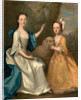 Young Women with a Lamb by Thomas Hudson