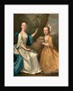 Young Women with a Lamb by Thomas Hudson