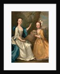 Young Women with a Lamb by Thomas Hudson