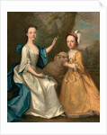 Young Women with a Lamb by Thomas Hudson