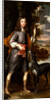 Portrait of a Boy A Boy with a Spear and a Hound by Willem Wissing