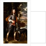 Portrait of a Boy A Boy with a Spear and a Hound by Willem Wissing