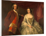 A Man and a Woman, Possibly of the Missing Family, of Little Park House, Wickham, Hampshire by George Knapton