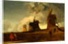 Drainage Mills in the Fens, Croyland, Lincolnshire by John Sell Cotman