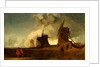 Drainage Mills in the Fens, Croyland, Lincolnshire by John Sell Cotman