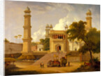 Indian Temple, Said to Be the Mosque of Abo-ul-Nabi by Thomas Daniell