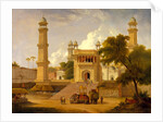 Indian Temple, Said to Be the Mosque of Abo-ul-Nabi by Thomas Daniell