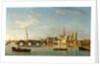 London, the Building of Westminster Bridge by Samuel Scott