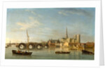 London, the Building of Westminster Bridge by Samuel Scott