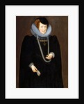 Portrait of a Woman, probably Mary, Lady Scudamore by Marcus Gheeraerts the Younger