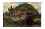 Rocky Hillside by Frederick W. Watts