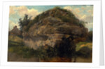 Rocky Hillside by Frederick W. Watts